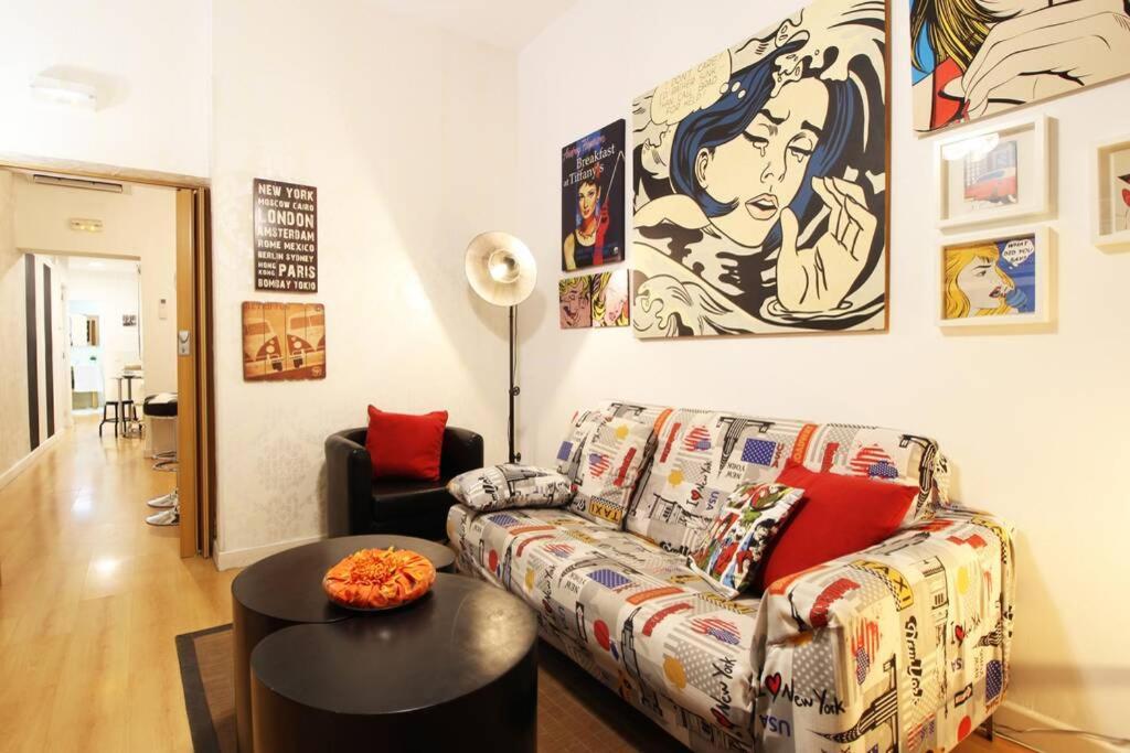 Céntrico Apartamento Estilo Pop-Art by Batuecas Madrid Exterior foto